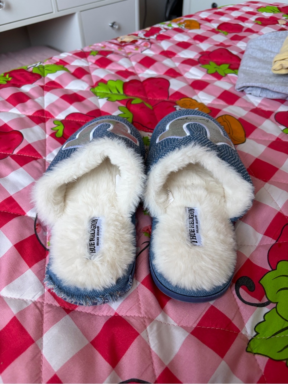 True Religion Rhinestone Slippers - Picture 7 of 12